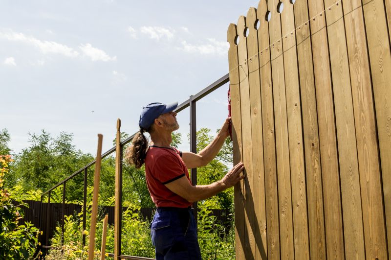 Cedar Fencing Installation in South Houston, TX